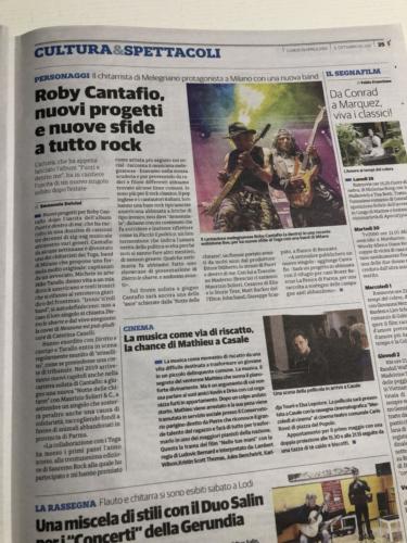 Roby Cantafio nuovi progetti 